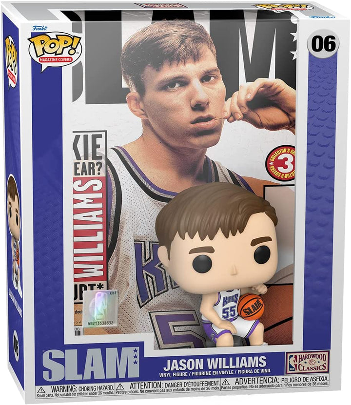 NBA-Cover: SLAM – Jason Williams Funko 64002 Pop! Vinyl Nr. 06