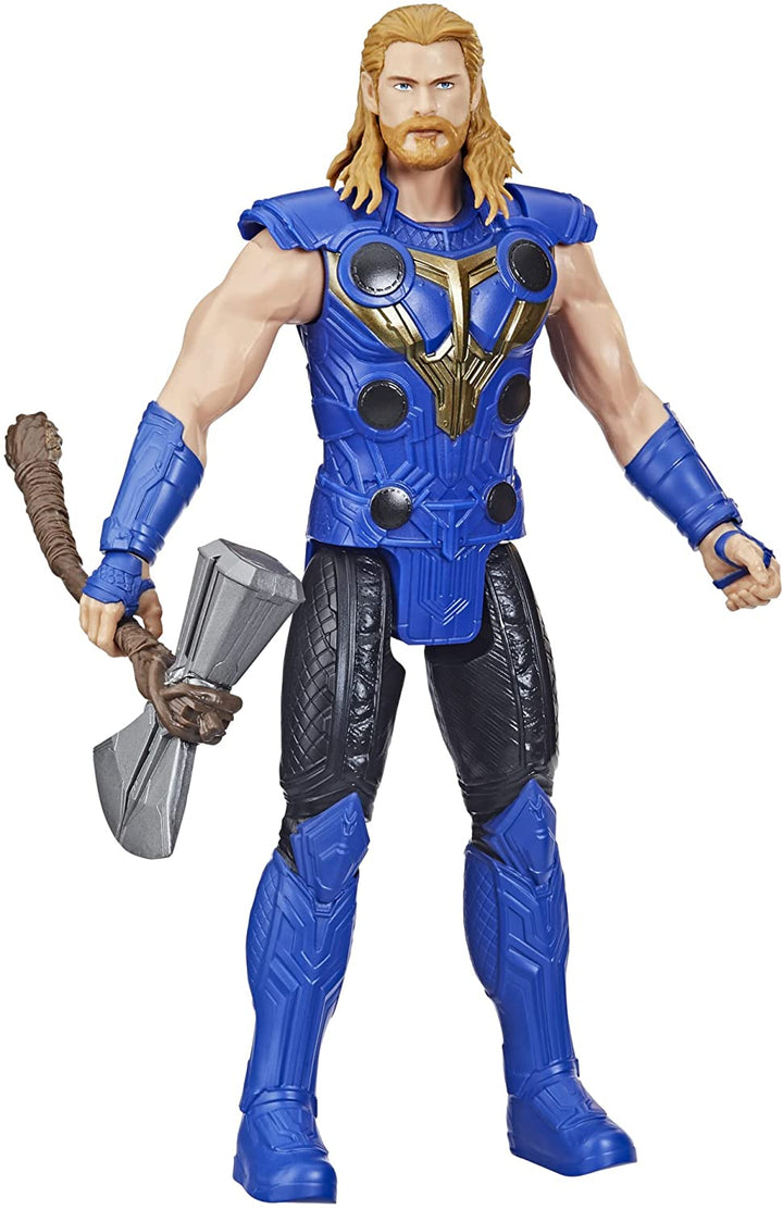 Hasbro Marvel Avengers Titan Hero Series Thor Toy, 30-cm-scale Thor: Love and Th