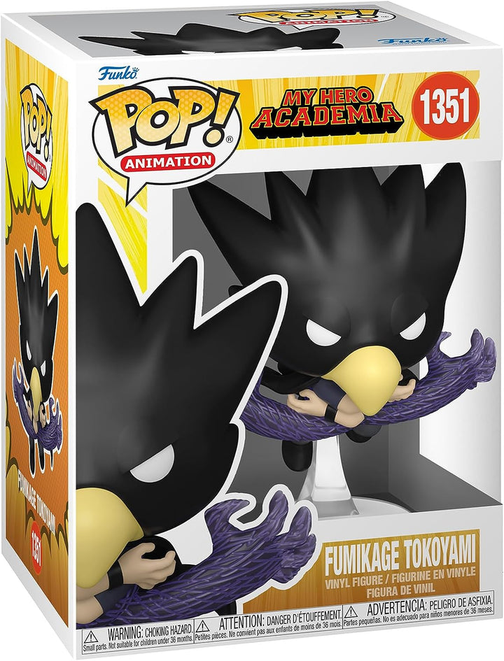 Animation: MHA – My Hero Academia – Fumikage Tokoyami und Dark Shadow – (Fallen Angel) Funko 67332 Pop! Vinyl Nr. 1351