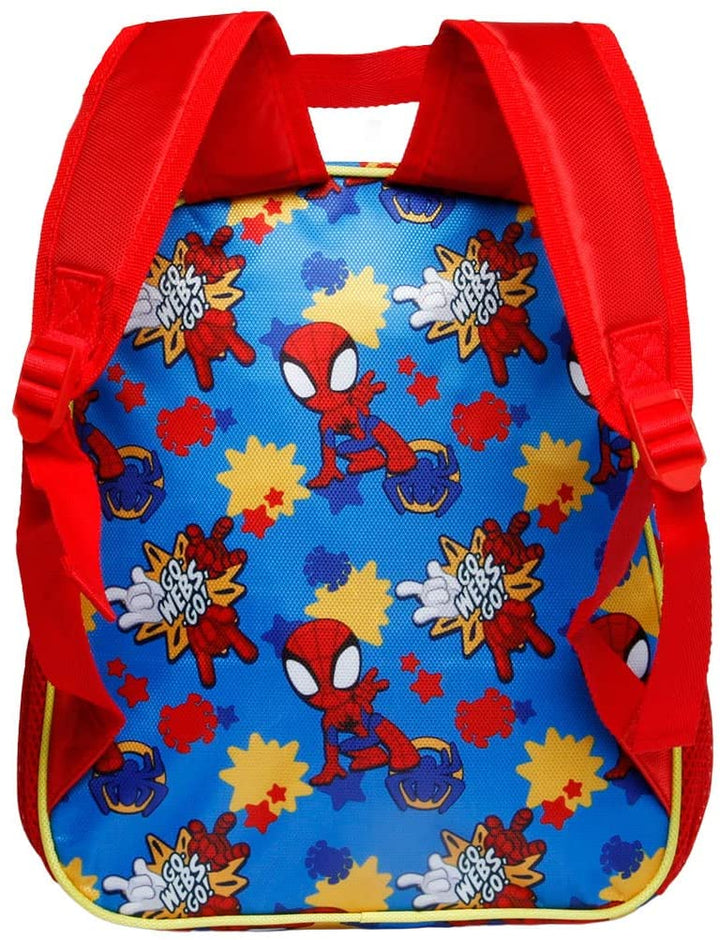 Spiderman Team-Kleiner 3D-Rucksack, mehrfarbig