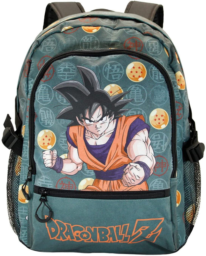 Dragon Ball Strength-Fan HS Kampfrucksack, Grün