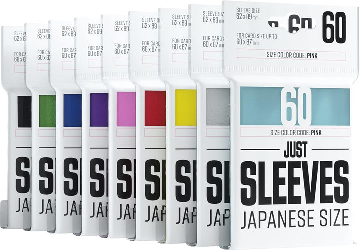 GGX10018 - Just Sleeves - Japanese Size, Purple (60 Sleeves)