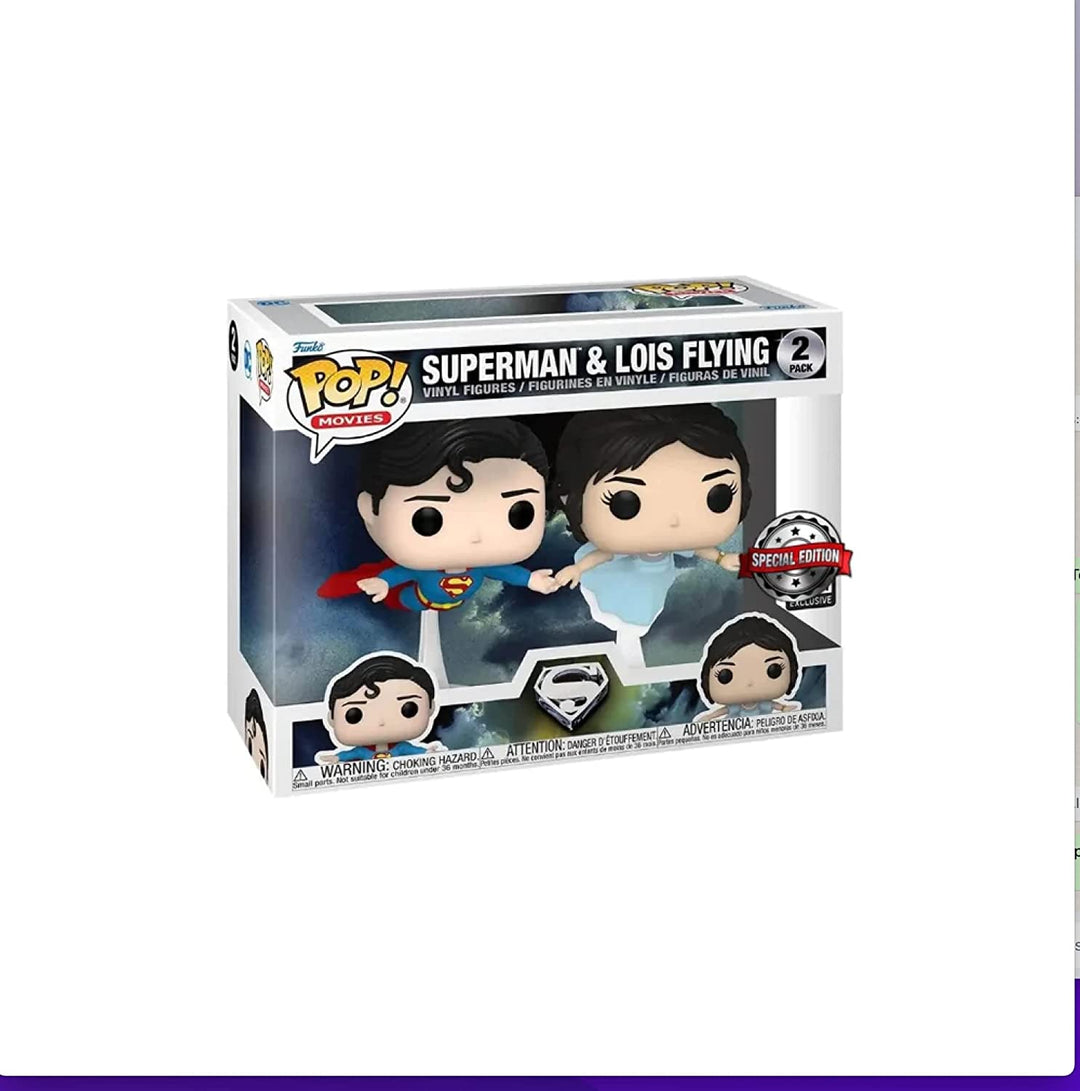Pop! Movies: Superman & Lois Flying (Special Edition) 2-Pack Funko 60162 Pop! Vinyl