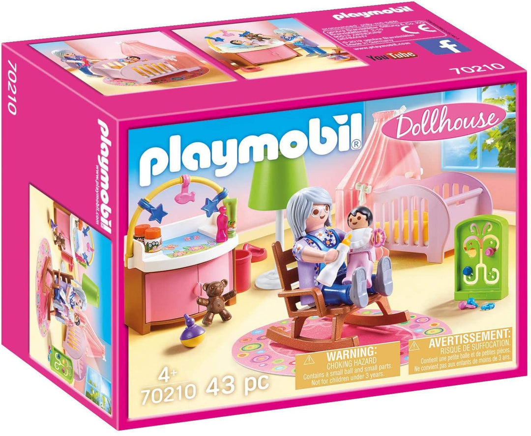 Playmobil 70210 Dollhouse Toy Role Play Multi Color