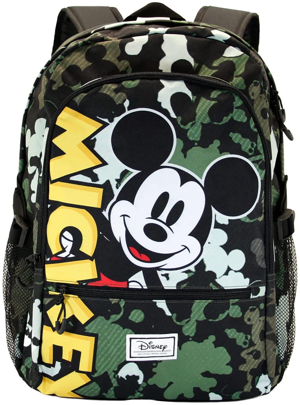 Mickey Mouse Surprise-Fan HS Fight Rucksack, Militärgrün