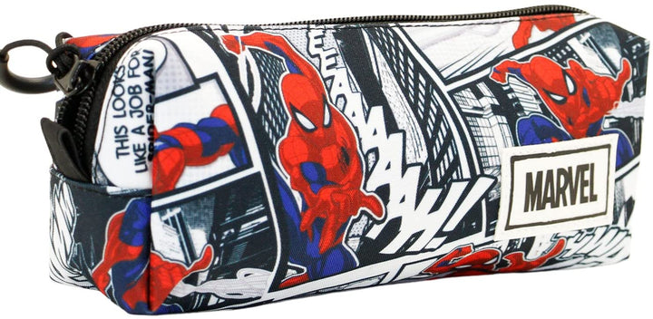 Spiderman Stories-Fan Square Pencil Case, Multicolour