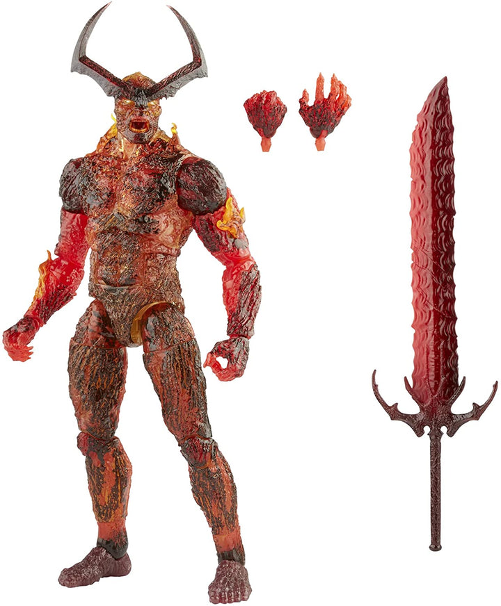 Hasbro Marvel Legends Series 15 cm großes Actionfiguren-Spielzeug Surtur, inklusive Premium-Design und 3 Zubehörteilen