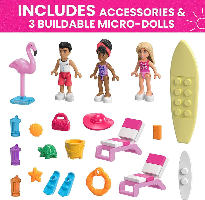 MEGA Barbie Dream Boat, Bauspielzeug für Jungen und Mädchen ab 6 Jahren, enthält 317