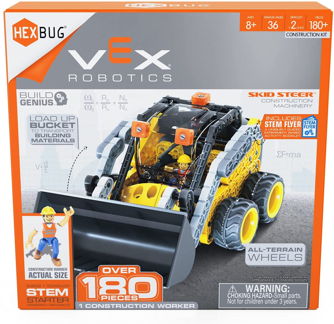 HEXBUG VEX Robotics Steam Roller, baubares Konstruktionsspielzeug, Geschenk für Jungen und