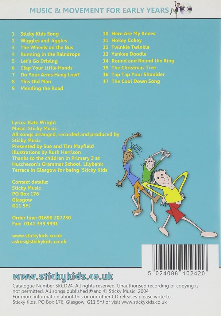 Sticky Kids - Wiggle And Jiggle [Audio CD]