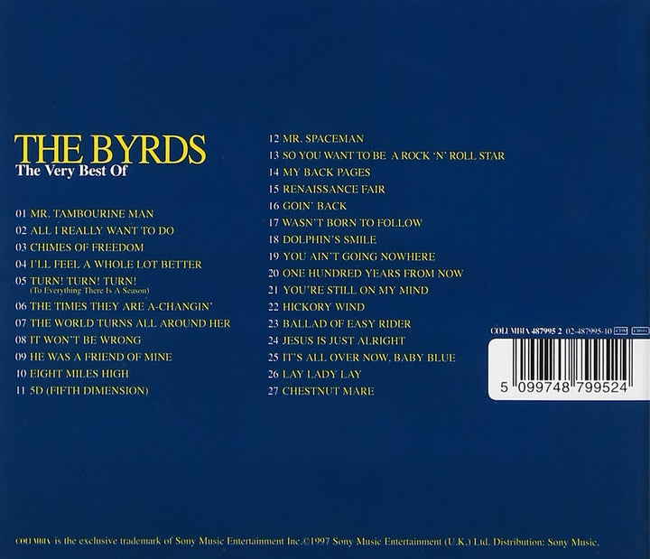 The Very Best Of The Byrds [Audio CD]