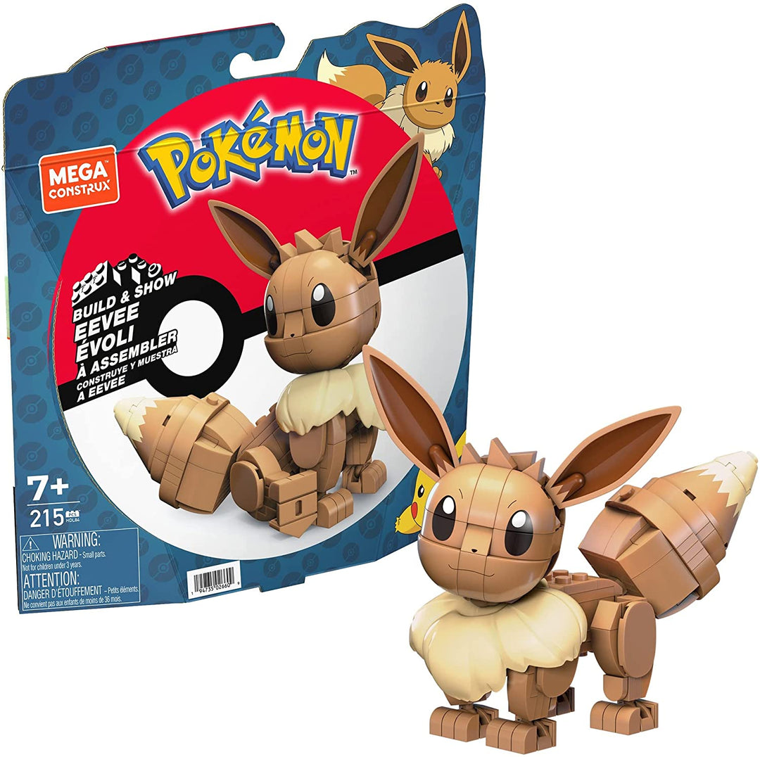 Mega Pokemon Evoli Bauset, Bauspielzeug für Kinder