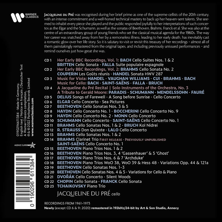 B09TN1CLM9 – Die kompletten Warner-Aufnahmen [Audio-CD]