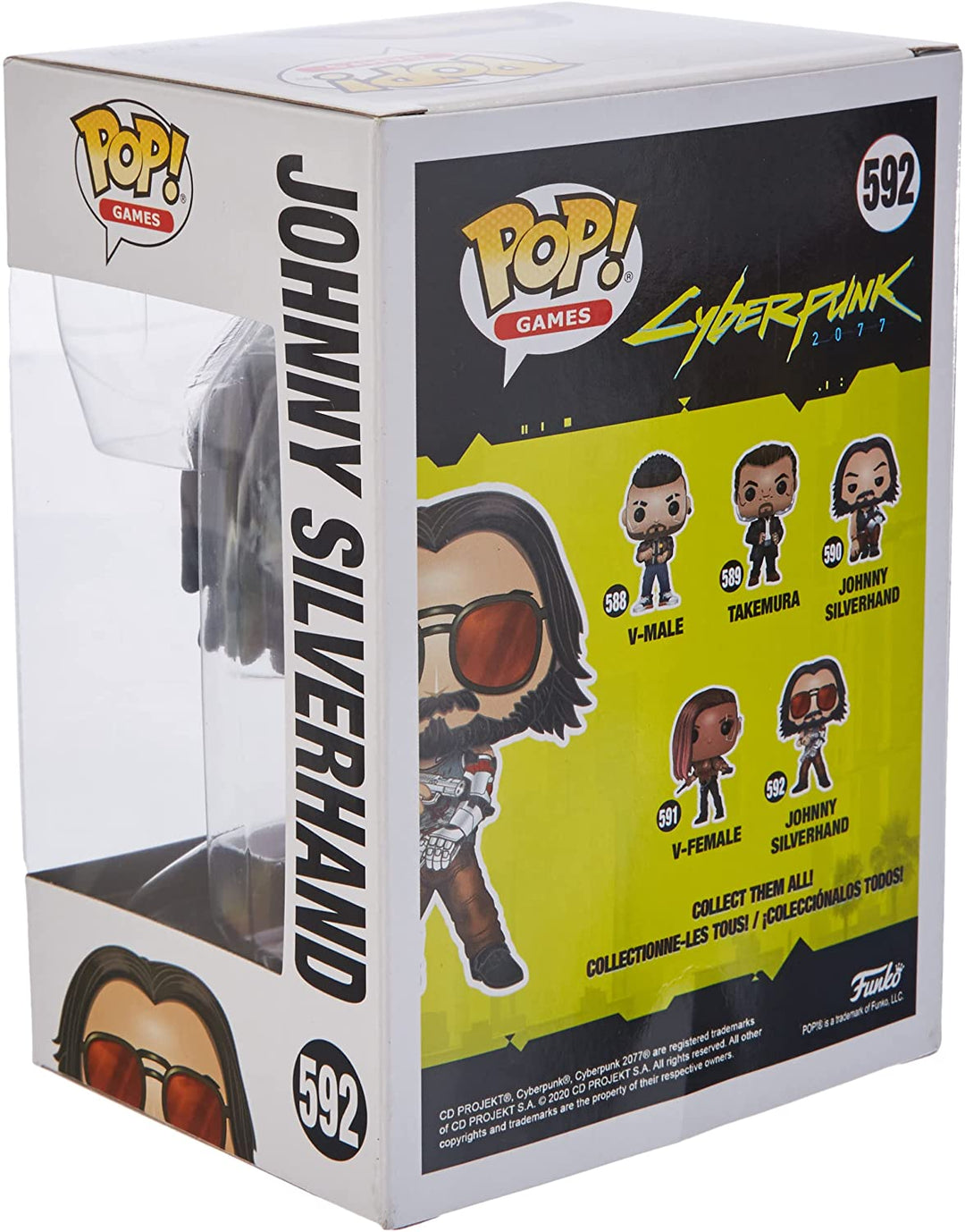 Cyberpunk 2077 Johnny Silverhand Funko 47522 Pop! Vinyl Nr. 592