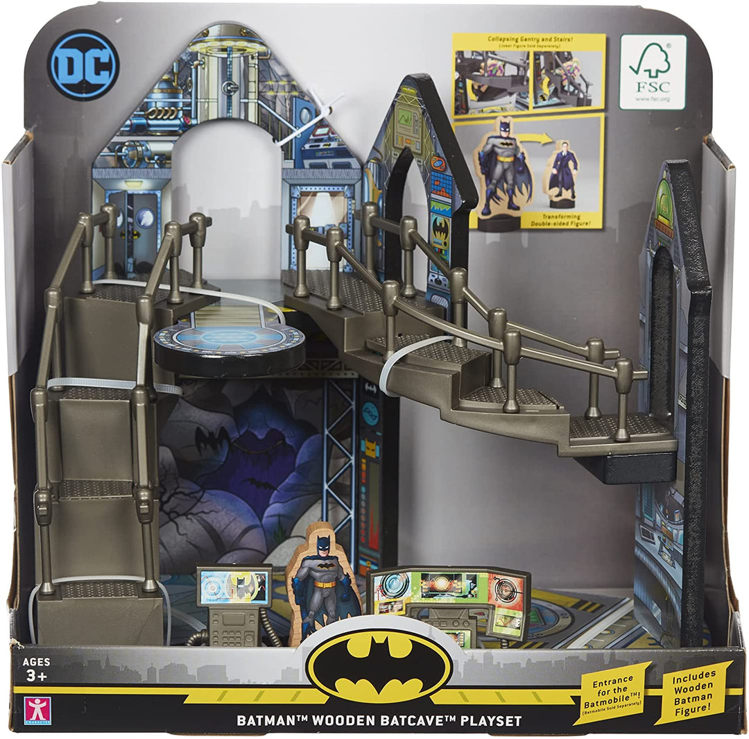 Charakteroptionen 07414 Batman Batcave-Spielset aus Holz