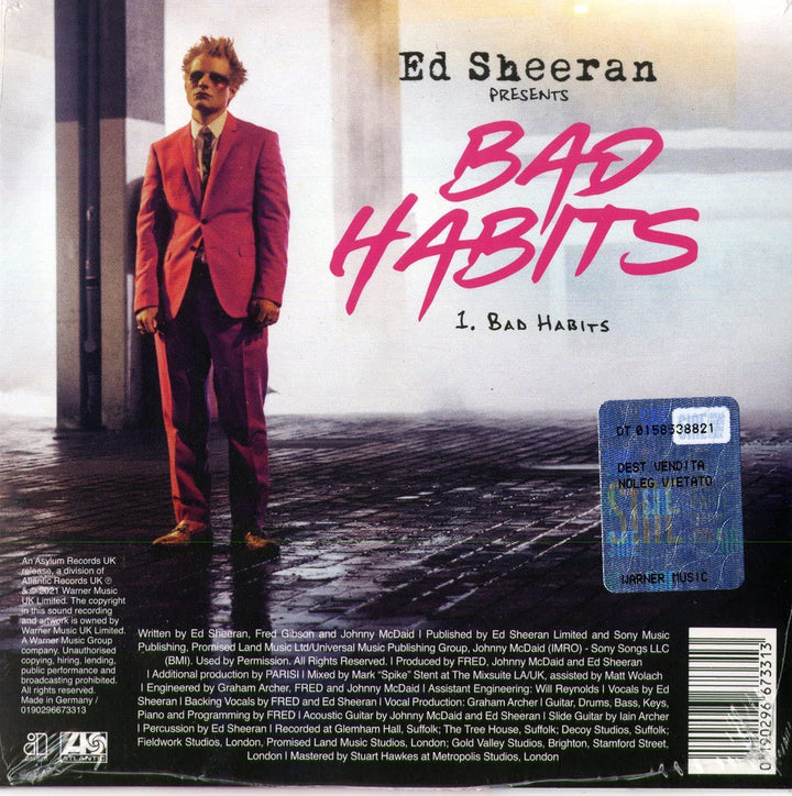 Ed Sheeran - Bad Habits [Audio CD]
