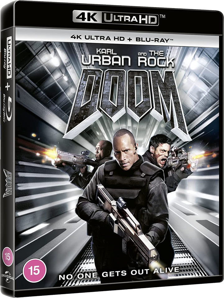 Doom – Action-Abenteuer [4K Ultra HD] [2005] [Blu-ray] [Region Free]