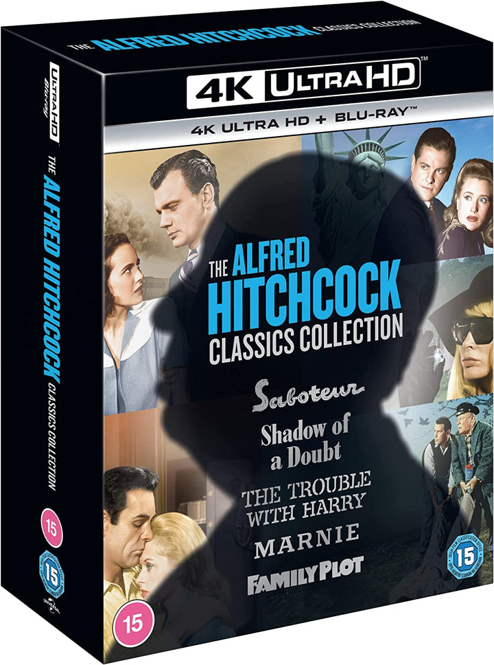 ALFRED HITCHCOCK: CLASSICS COLLECTION VOL.2 [4K Ultra HD] [] [Blu-ray] [Region Free]