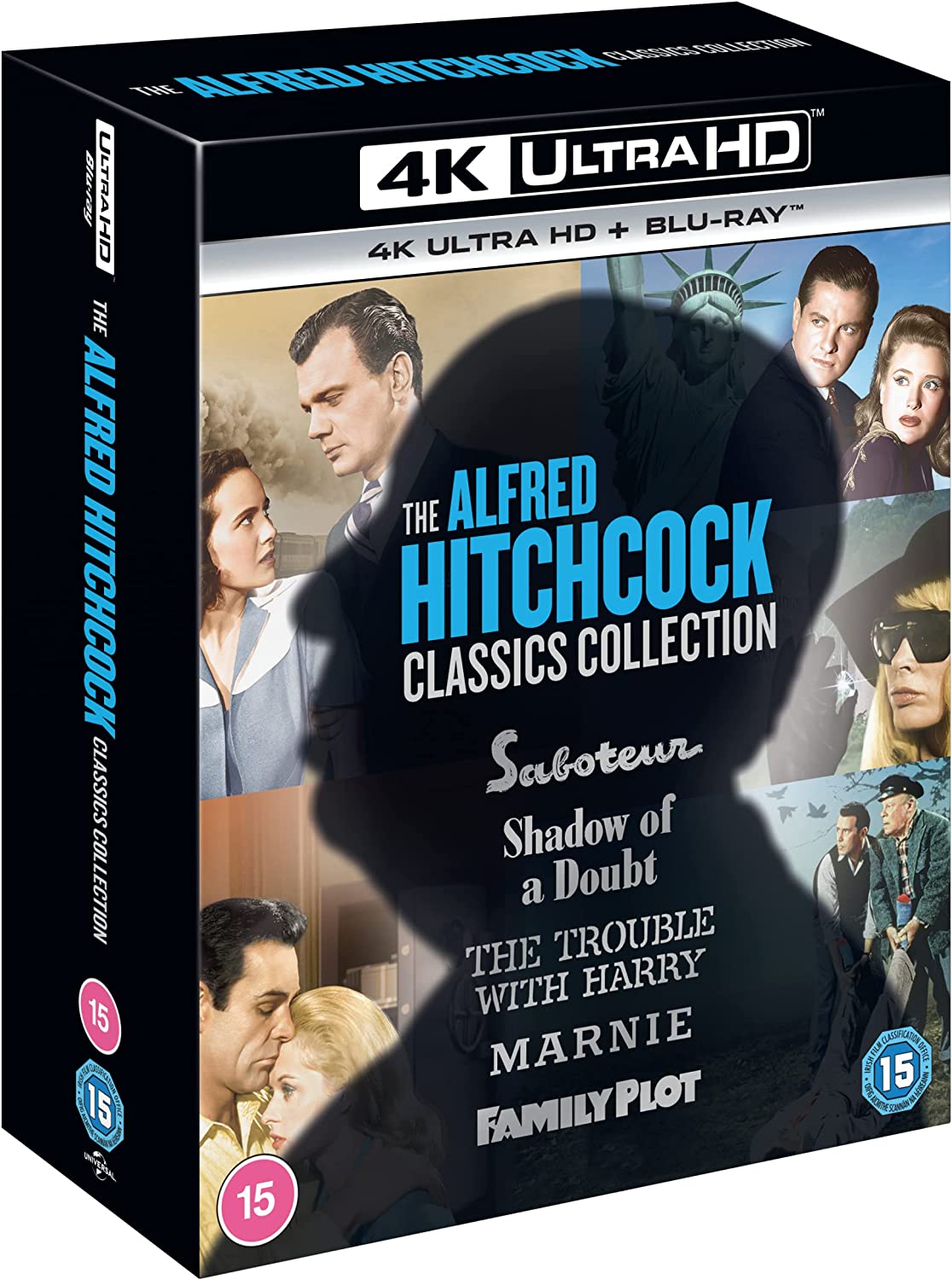Alfred Hitchcock: Classics Collection Vol.2 (1942-1976) - 4K Ultra HD Blu-ray 4