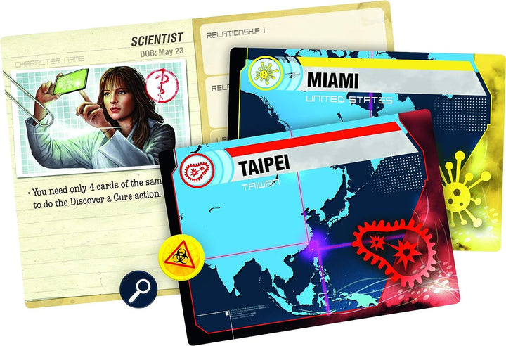 Z-Man Games | Pandemic Legacy Season 1 Blue Edition | Board Game | Ages 13+