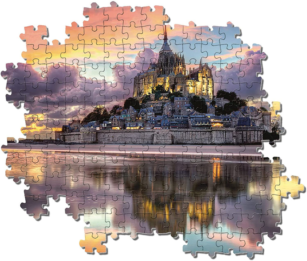 Clementoni 39367 Kollektion Le magnifique Mont Saint Michel 1000 Stück