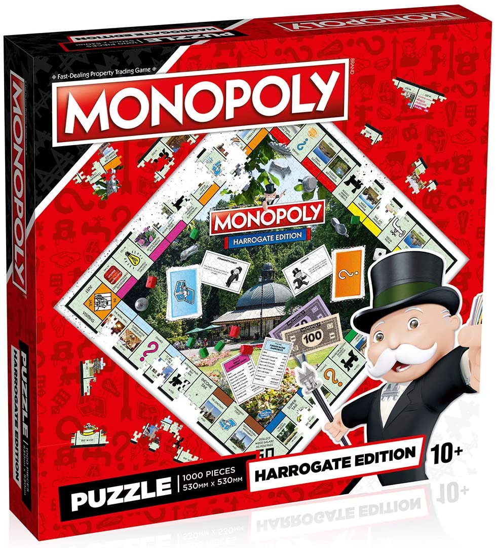 Harrogate Monopoly 1000 Teile Puzzle-Spiel