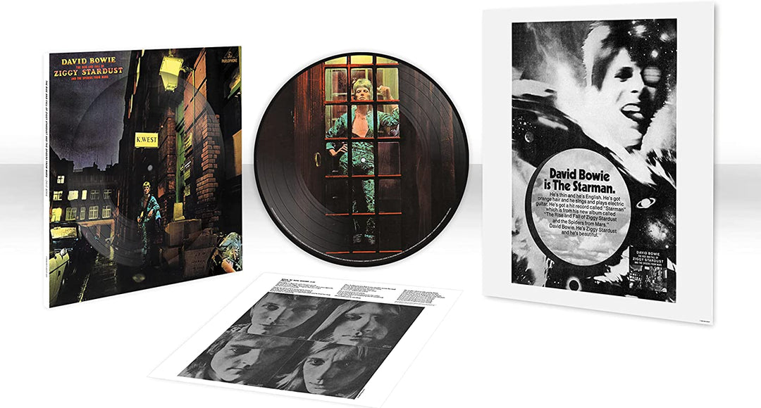 The Rise and Fall of Ziggy Stardust and the Spiders from Mars (50th Anniversary) [Vinyl]