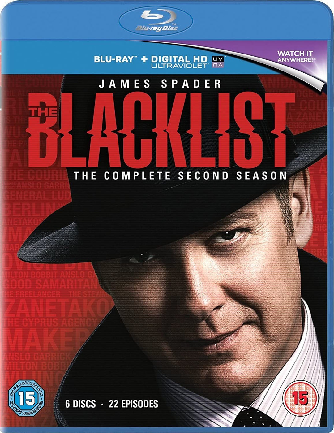 The Blacklist - Season 2 [Region Free] - Drama [Blu-Ray]