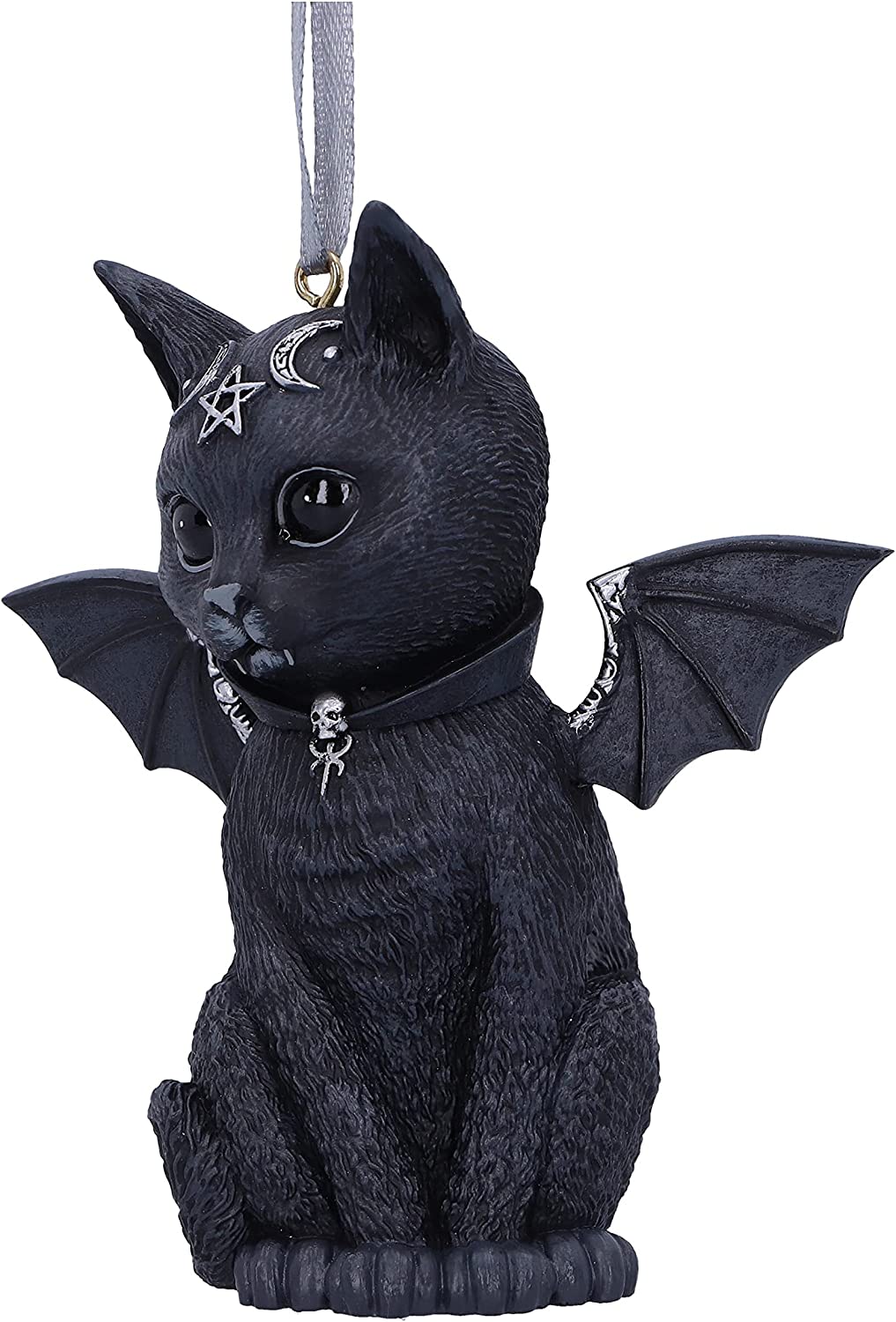 Nemesis Now Malpuss Black Bat Cat Hanging Decorative Ornament 9.2cm