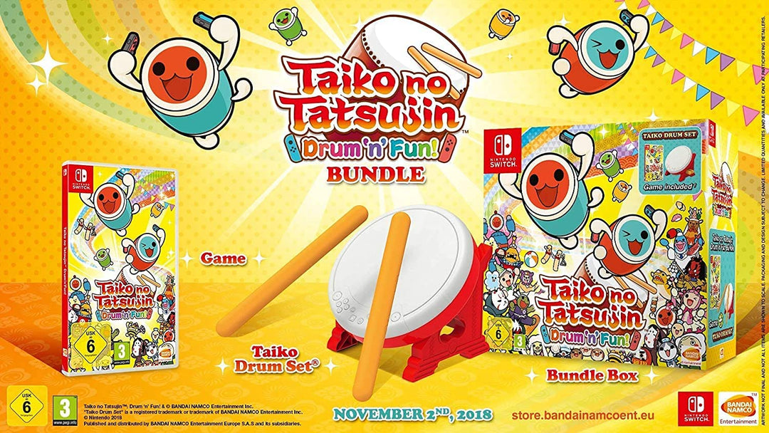 Taiko no Tatsujin: Drum 'n' Fun! Collector's Edition (Nintendo Switch)