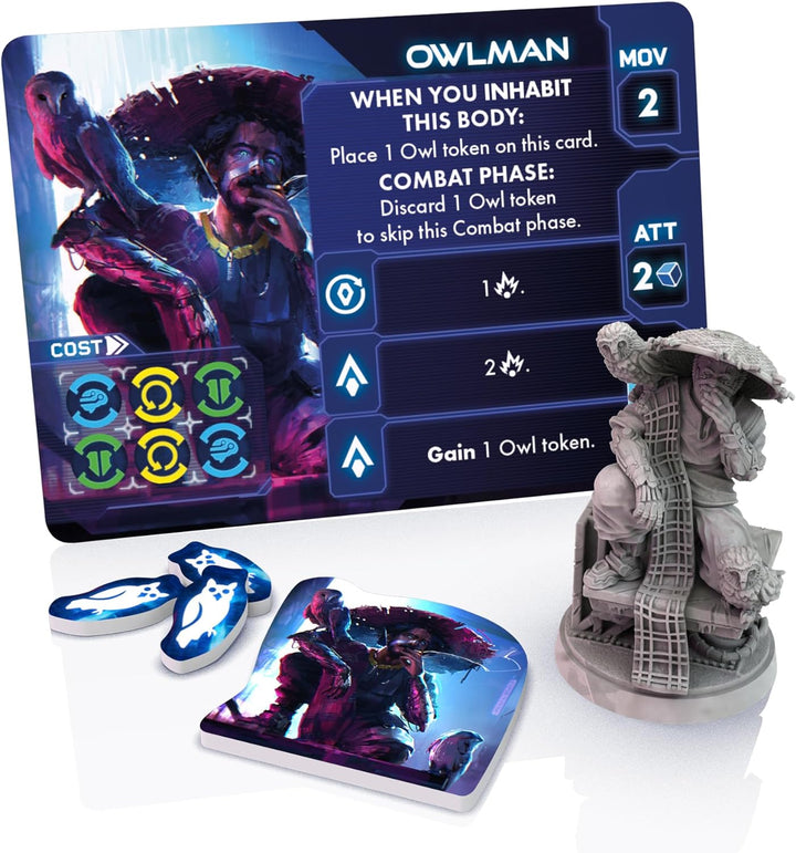 Tamashii: Owlman - Unleash The Mystical Powers of The Owl Realm! Sci-Fi Strategy Game