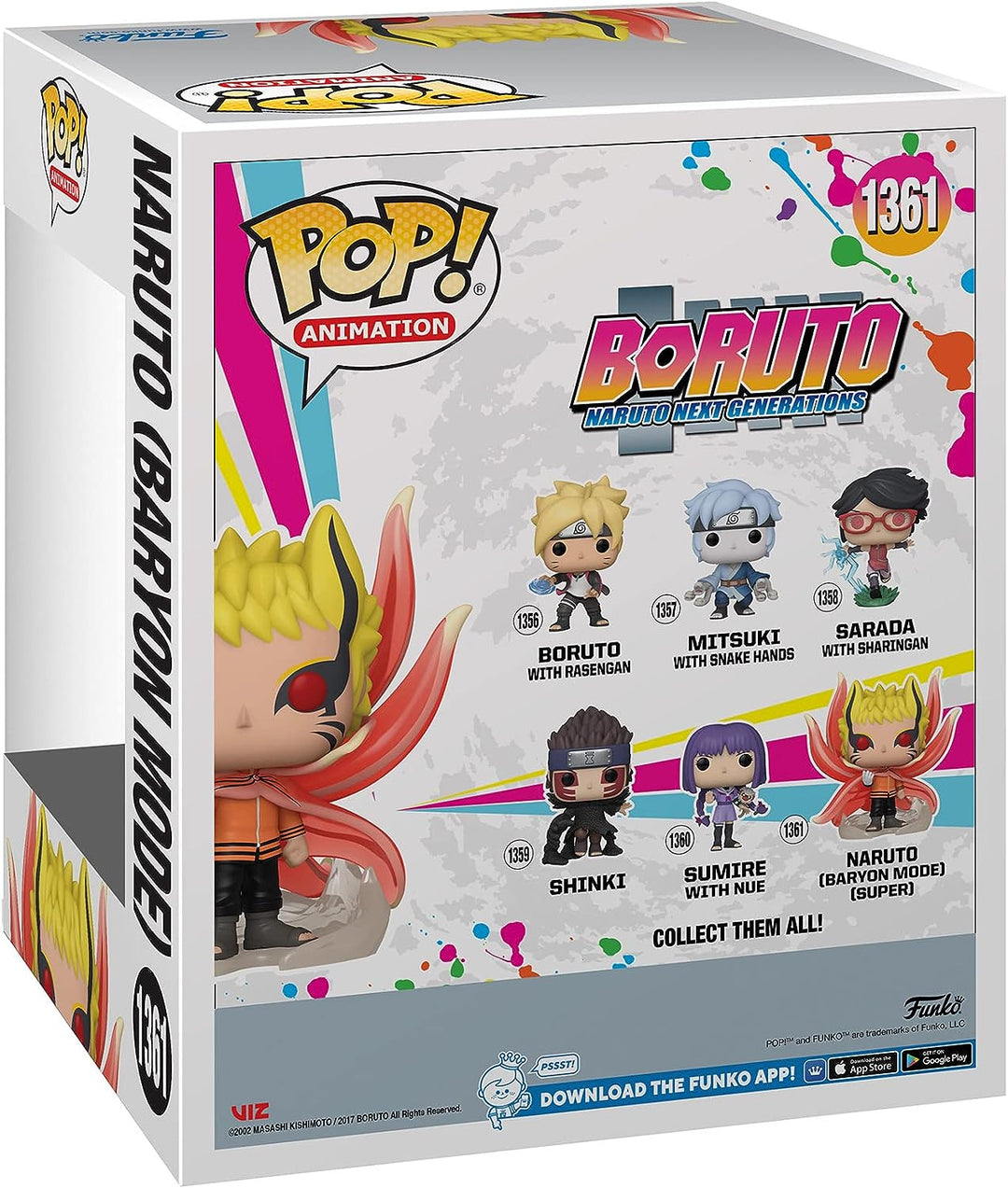 Super: Boruto – Naruto Uzumaki – (Baryon-Modus) Funko 66452 Pop! Vinyl Nr. 1361