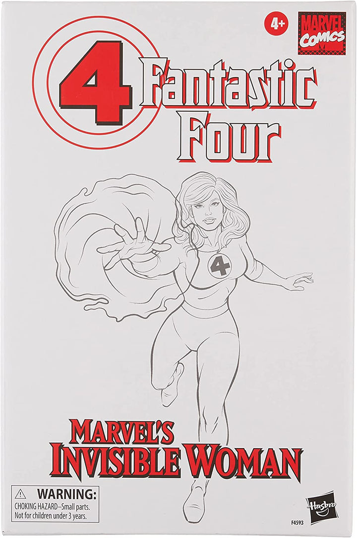 Hasbro, Vintage Legend The 4 Fantastic Invisible Woman 2 Marvel-Figur
