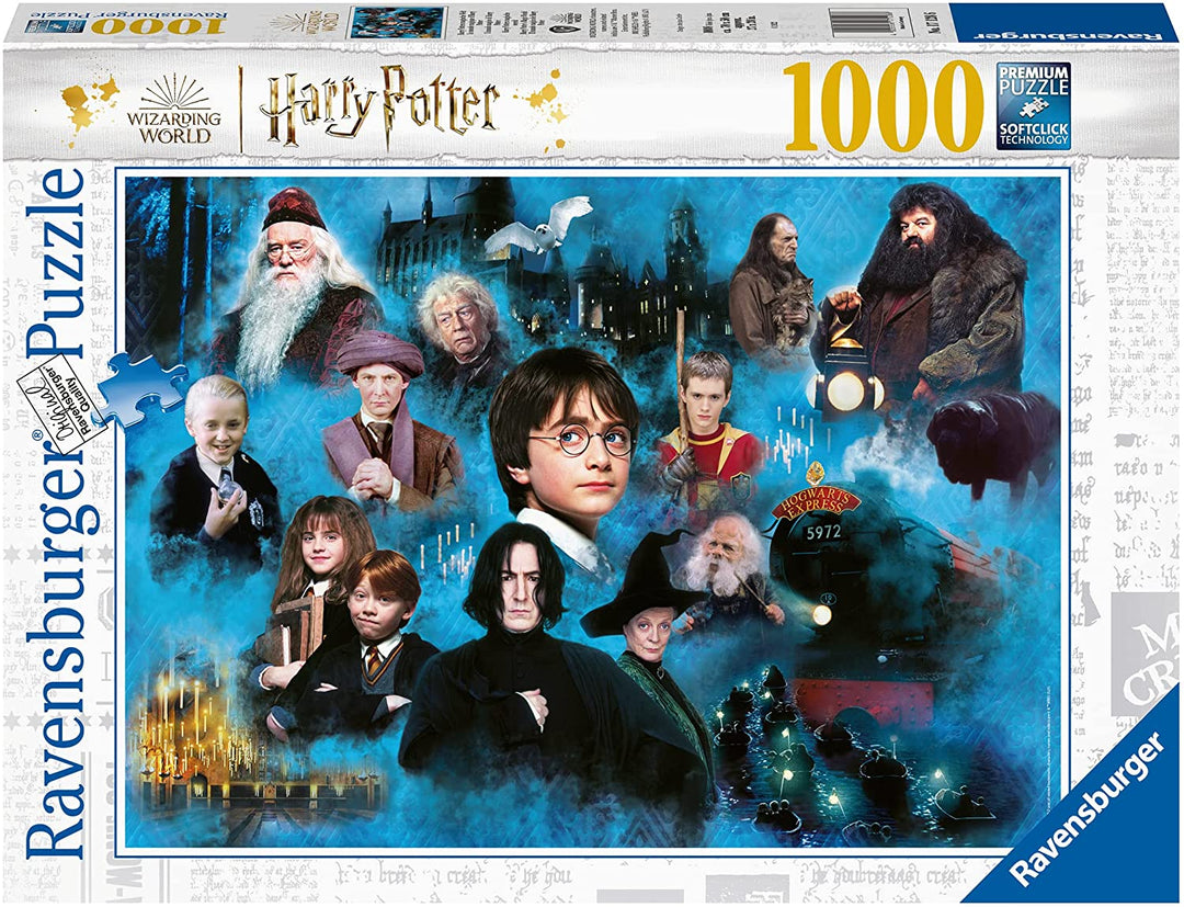 RAVENSBURGER PUZZLE 17128 Magic World 1000 Pieces Harry Potter Puzzle for Adults
