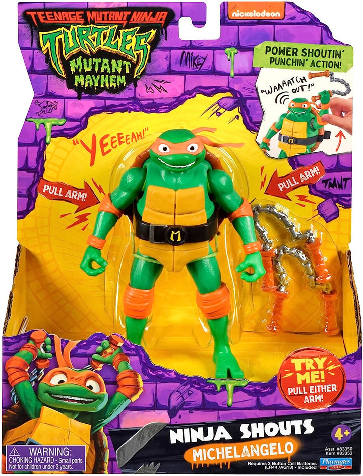 Teenage Mutant Ninja Turtles 83353CO Michaelangelo Mutant Mayhem 5,5-Zoll-Michel