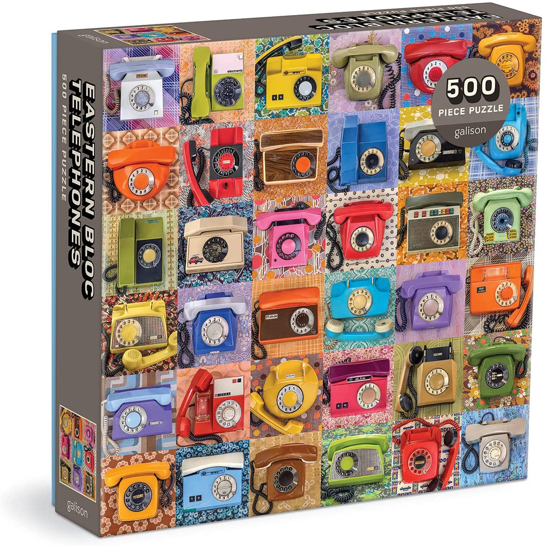 Ostblock-Telefone, 500-teiliges Puzzle