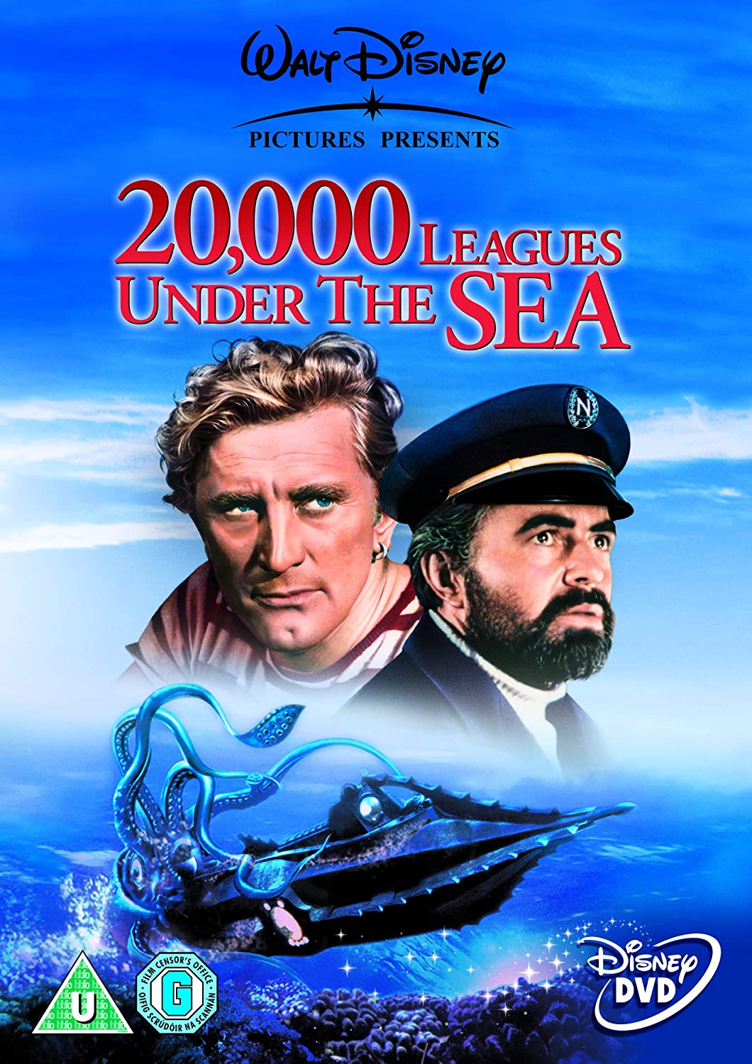 20.000 Meilen unter dem Meer (1954) – Abenteuer-Sci-Fi-Klassiker [DVD] 1