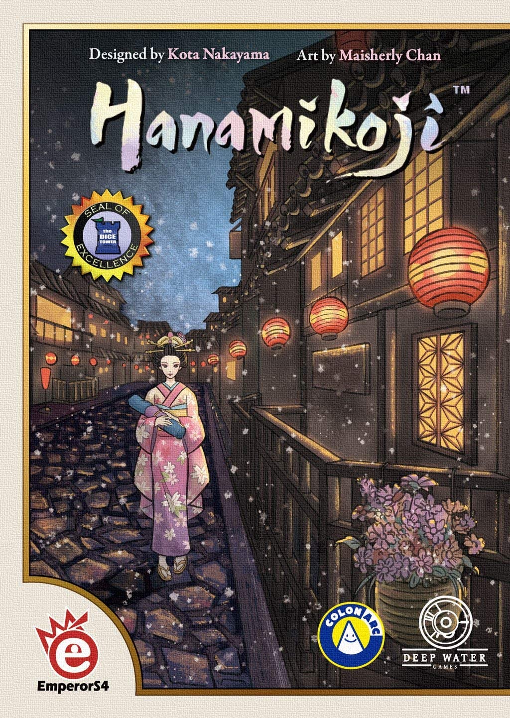 EmperorS4 Hanamikoji Brettspiel