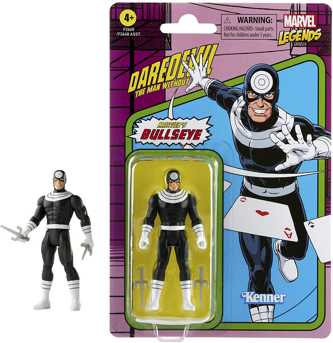 Marvel Hasbro Legends Series 3,75-Zoll-Retro-Kollektion Bullseye-Actionfigur-Spielzeug