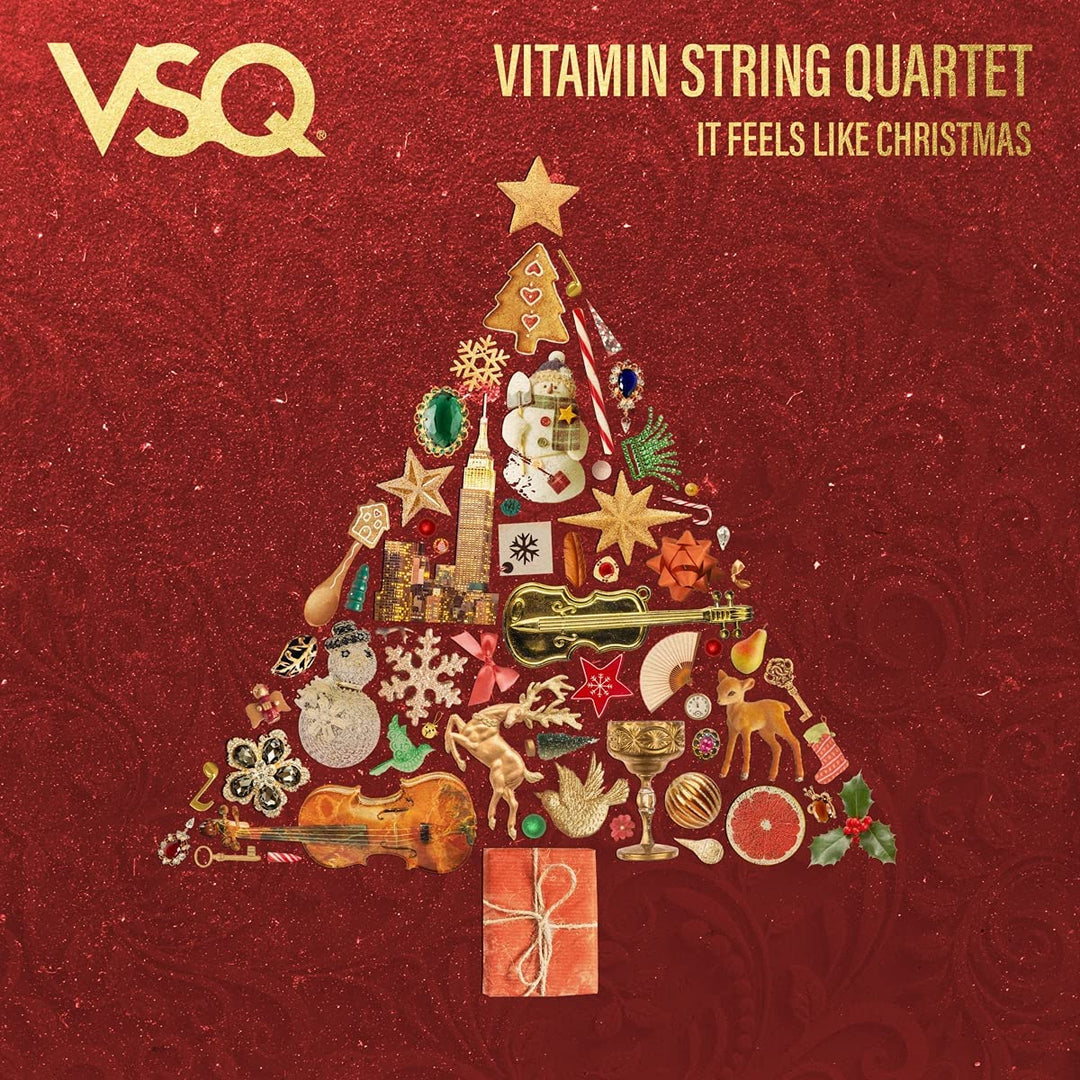 Vitamin String Quartet – It Feels Like Christmas [Audio CD]