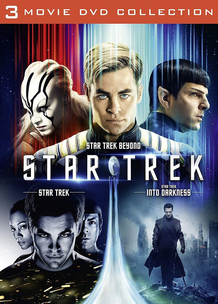 Star Trek, Star Trek Into Darkness &amp; Star Trek Beyond [2016] – Science-Fiction [DVD]