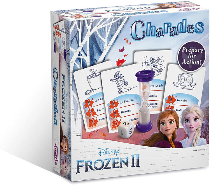 Disney Frozen 2 Charades Card Game Niños y familias