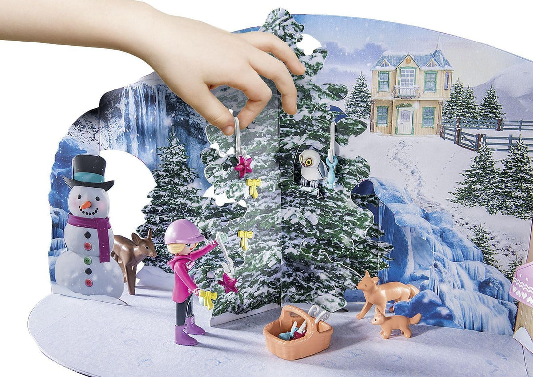 Playmobil 71345 Adventskalender – Weihnachtsschlittenfahrt, Countdown bis Weihnachten,