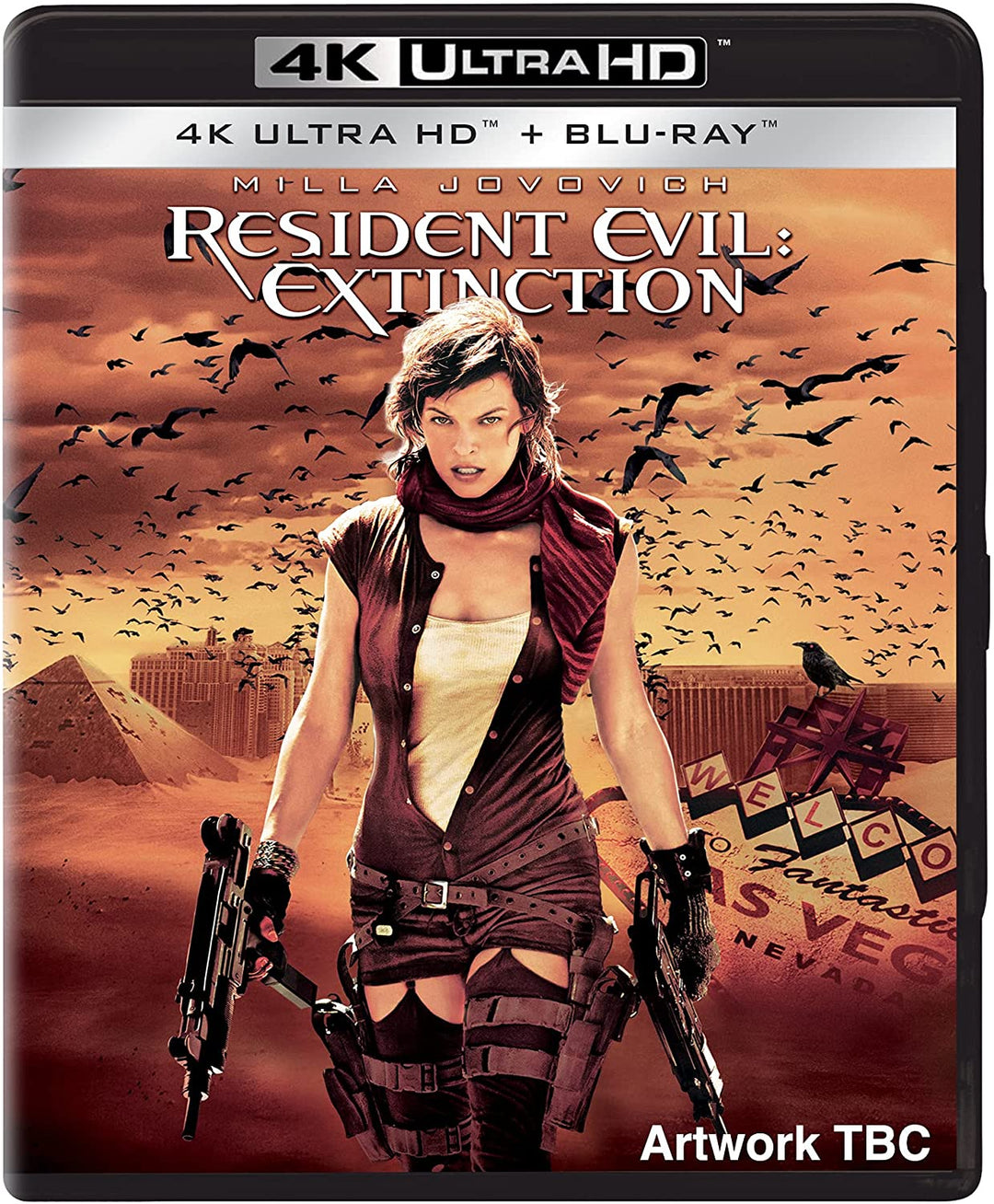 Resident Evil: Extinction (2007) (2 Discs – UHD &amp; BD) – Action/Horror [Blu-ray]