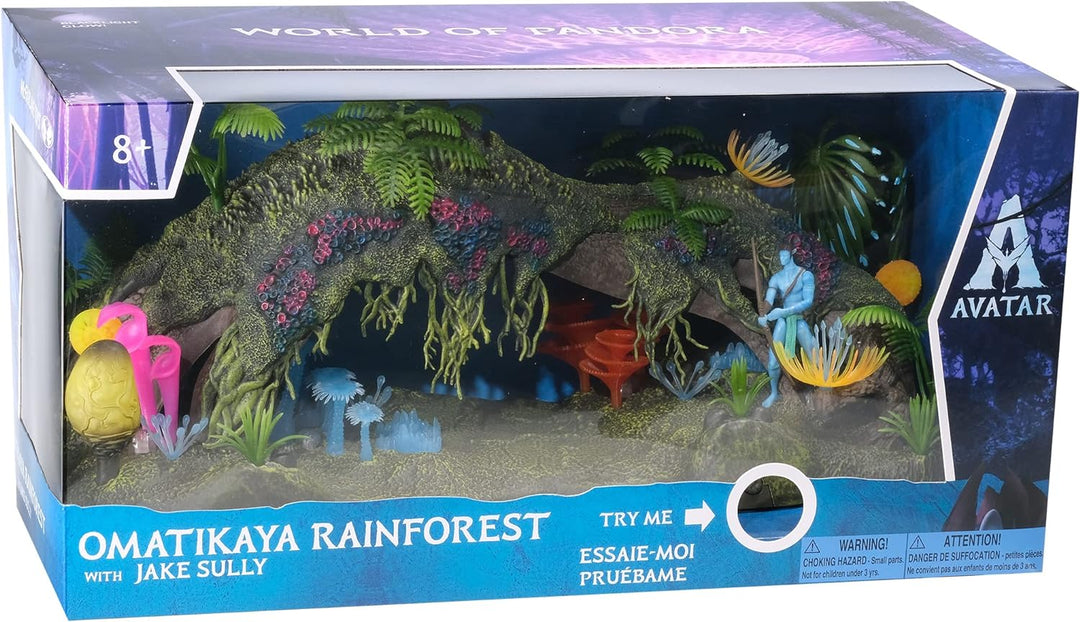 McFarlane Toys - Disney Avatar – World of Pandora Omatikaya Forest Deluxe Movie Figure Set