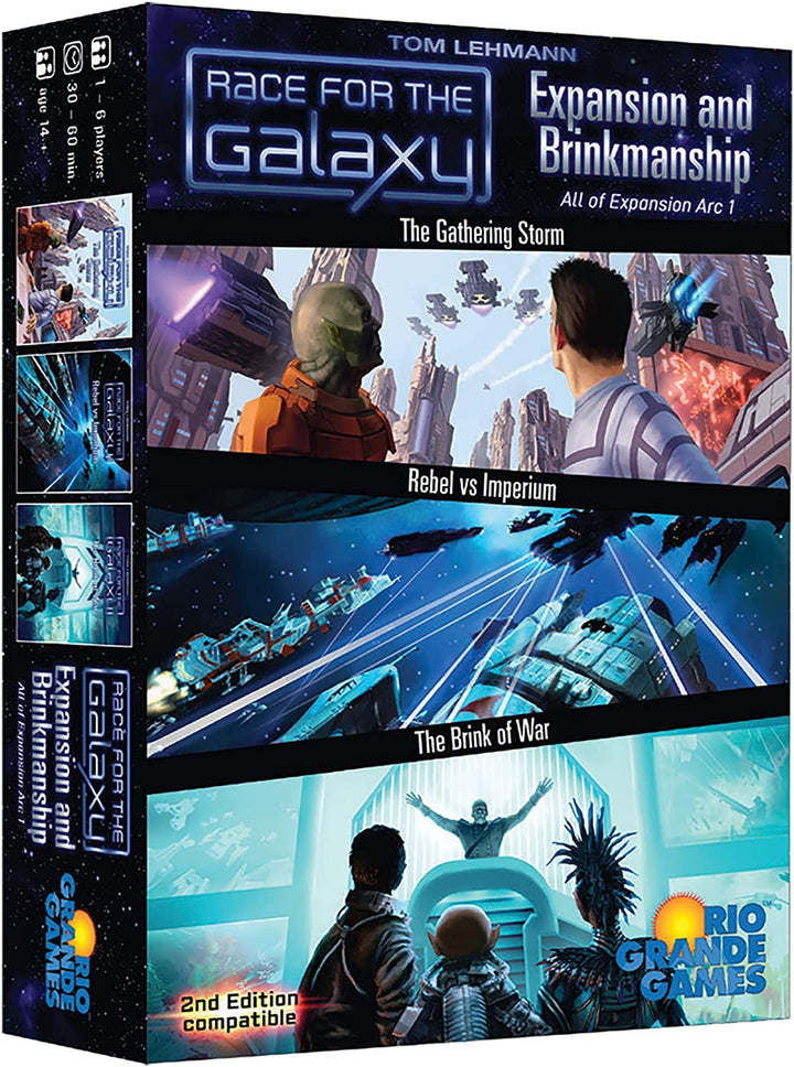 Race for The Galaxy: Expansion and Brinkmanship - The Gathering Storm