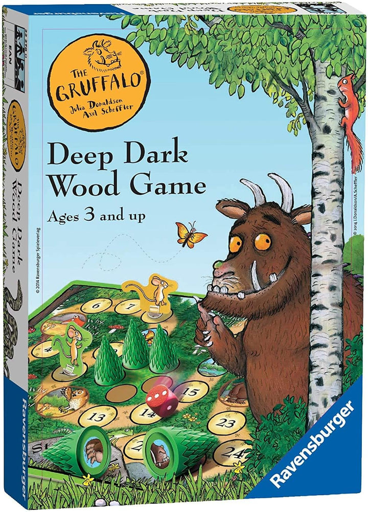 Ravensburger The Gruffalo Deep Dark Wood Brettspiel für Kinder ab 3 Jahren