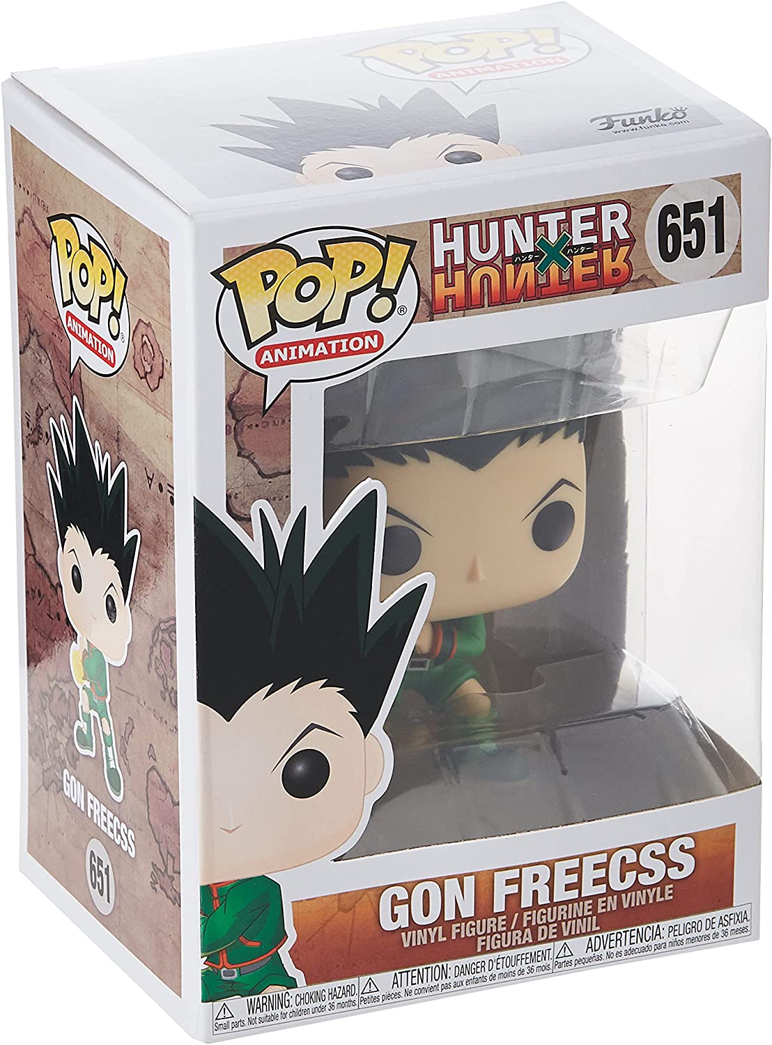 Funko Pop! Animation Hunter x Hunter – Gon Freecs Jajanken Vinylfigur #651 3