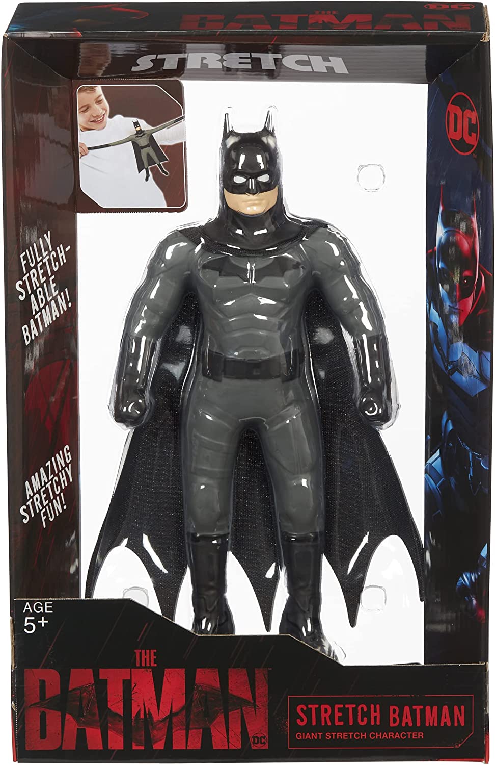 Stretch Batman Action Figure - Super Stretchy Fun for Kids 5+ Years