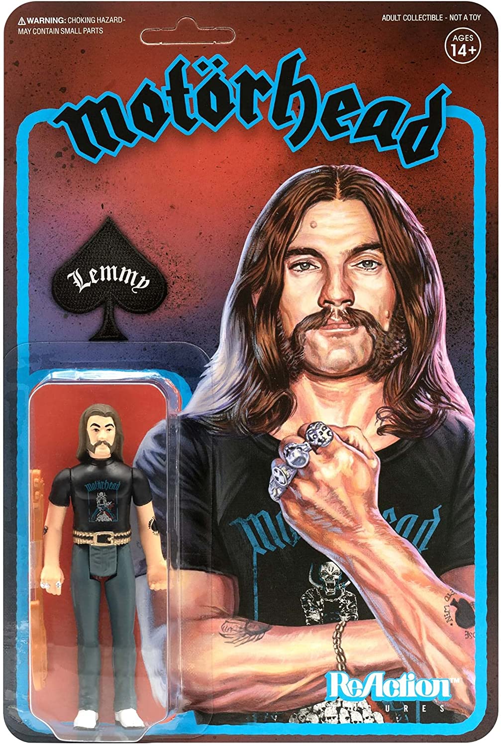 Motorhead ReAction Action Figure Lemmy (Recolor) 10 cm